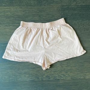 WILD FABLE TARGET LIGHT PINK COZY SHORTS WITH STRETCH WAIST BAND SIZE XS